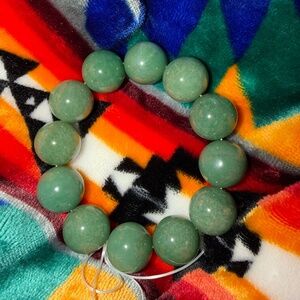 Green Jade 10mm beads